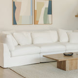 Get Together™ Armless Chair, Large, Sea Salt