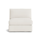 Get Together™ Armless Chair, Large, Cream Linen