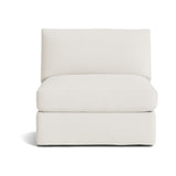 Get Together™ Armless Chair, Large, Cream Linen