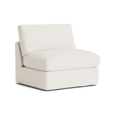 Get Together™ Armless Chair, Standard, Cream Linen