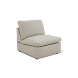 Lift Off Armless Chair, Light Pebble