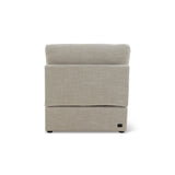 Lift Off Power Recliner Armless Chair, Light Pebble