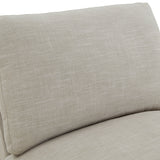 Lift Off Power Recliner Armless Chair, Light Pebble