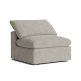 Movie Night™ Armless Chair, Large, Oatmeal