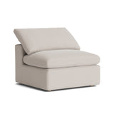 Movie Night™ Armless Chair, Large, Clay