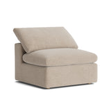 Movie Night™ Armless Chair, Large, Champagne