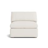 Movie Night™ Armless Chair, Standard, Cream Linen