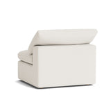 Movie Night™ Armless Chair, Standard, Cream Linen