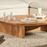 Field Coffee Table Round, Oak