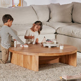 Field Coffee Table Round, Oak