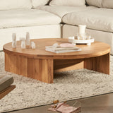 Field Coffee Table Round, Oak