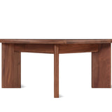 Frame Round Coffee Table, Regular, American Walnut