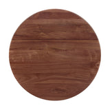 Frame Round Coffee Table, Regular, American Walnut