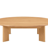 Frame Round Coffee Table, Large, Oak
