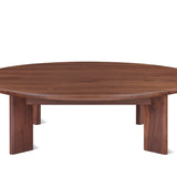 Frame Round Coffee Table, Large, American Walnut