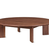 Frame Round Coffee Table, Large, American Walnut
