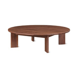 Frame Round Coffee Table, Large, American Walnut