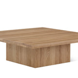 All We Need Coffee Table Square, Brushed Oak