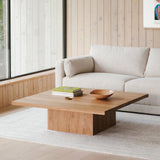 All We Need Coffee Table Square, Brushed Oak