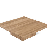 All We Need Coffee Table Square, Brushed Oak
