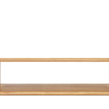 Double Feature Coffee Table, Large, Oak