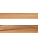Double Feature Coffee Table, Regular, Oak