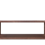 Double Feature Coffee Table, Regular, American Walnut