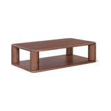 Double Feature Coffee Table, Regular, American Walnut