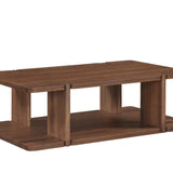 Get Closer Coffee Table, Regular, American Walnut