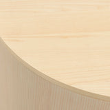 Orbit Storage Coffee Table, White Ash