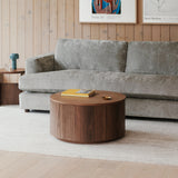 Orbit Storage Coffee Table, Walnut