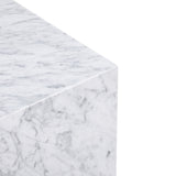 Align Coffee Table, Regular, Carrara Marble