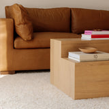 Align Coffee Table, Tiered, Oak