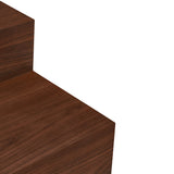 Align Coffee Table, Tiered, Walnut