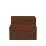 Align Coffee Table, Tiered, Walnut