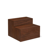 Align Coffee Table, Tiered, Walnut