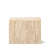 Align Coffee Table, Tiered, Travertine