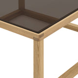 Glimpse Coffee Table, White Oak
