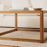 Glimpse Coffee Table, White Oak