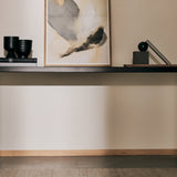 Form Console, Large, Black Oak