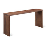 Form Console, Large, American Walnut