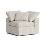 Movie Night™ Corner Chair, Large, Newport Stripe (Left or Right)