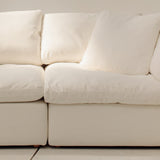 Movie Night™ Corner Chair, Standard, Cream Linen (Left Or Right)