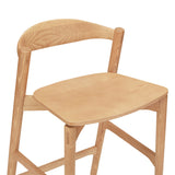 Haven Counter Stool, Stained Oak