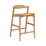 Haven Counter Stool, Stained Oak
