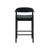 Count On Me Counter Stool, Black Oak, Black Seat
