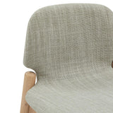 Dine In Counter Stool, Oak/Taupe