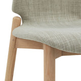 Dine In Counter Stool, Oak/Taupe