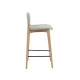 Dine In Counter Stool, Oak/Taupe