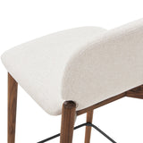 Dine In Counter Stool, Walnut/Dune
